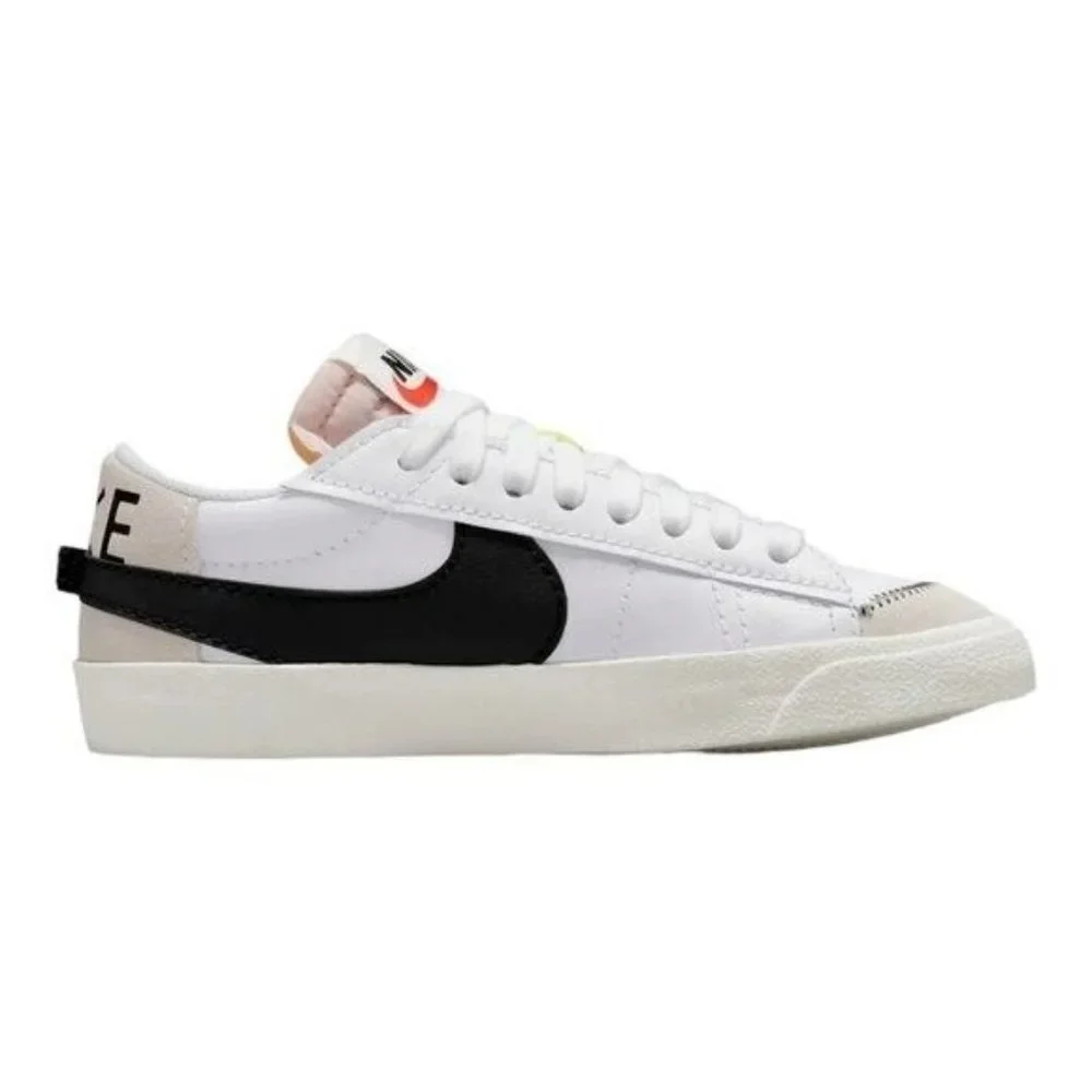 Nike Blazer Low 77 Jumbo Shoes Sneakers DN2158-101 White / Black Men's - Picture 3 of 15